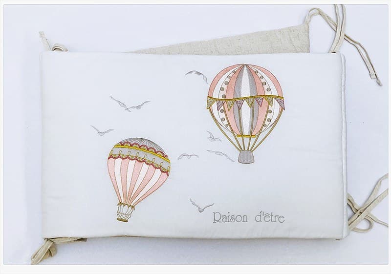 Πάντα Raison D’Etre Hot Air Balloon Λιλά 45x210