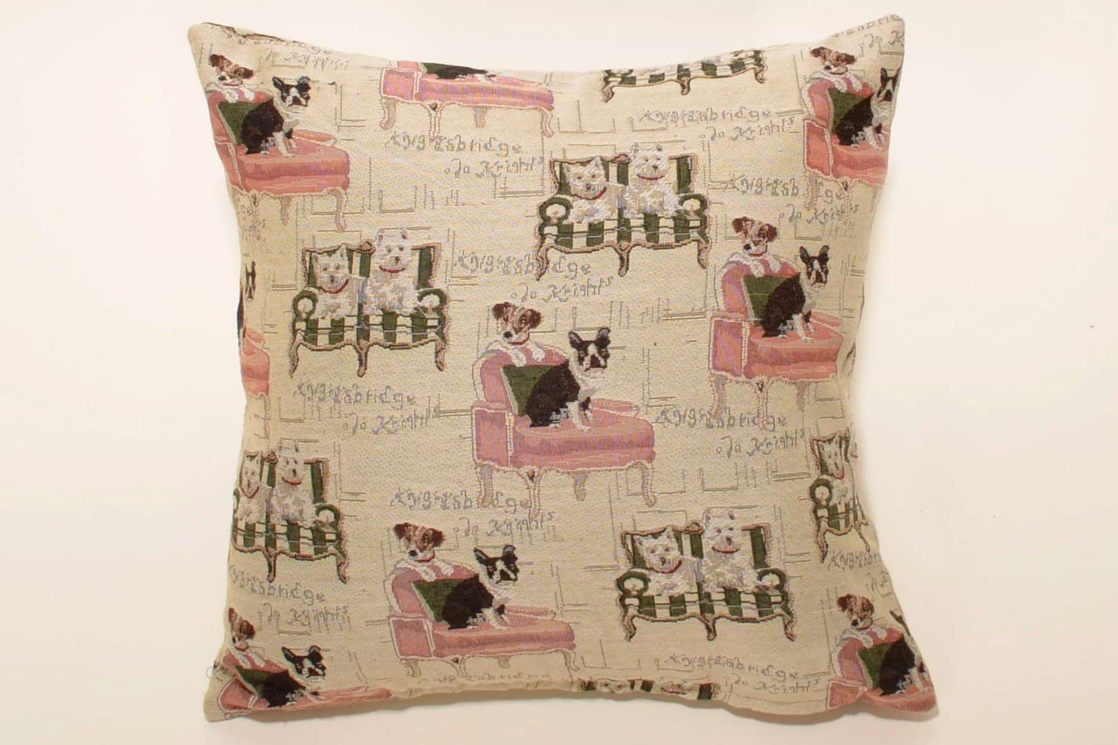 Μαξιλαροθήκη Διακόσμησης Silk Fashion Dogs 45x45