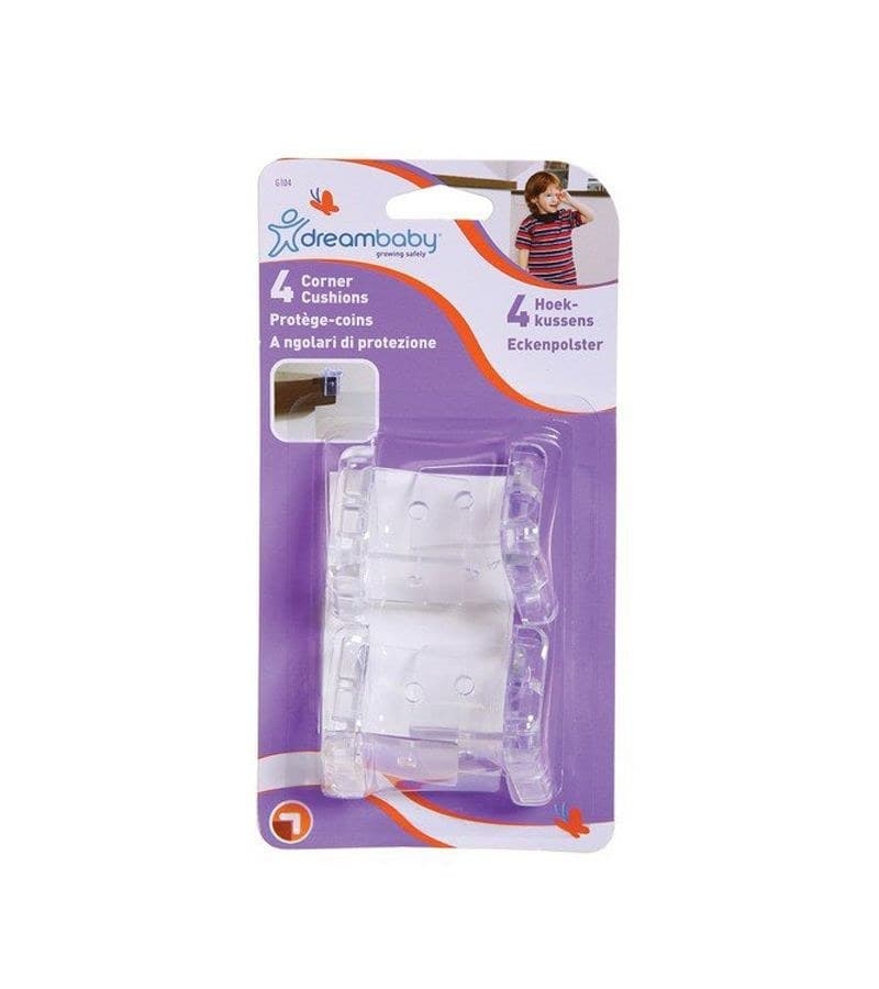 Προστατευτικά Γωνιών Διάφανα 4 τμχ DreamBaby BR74706