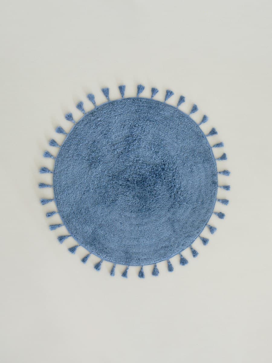 Ταπέτο Μπάνιου Nima Fuzzy Denim Blue Δ90