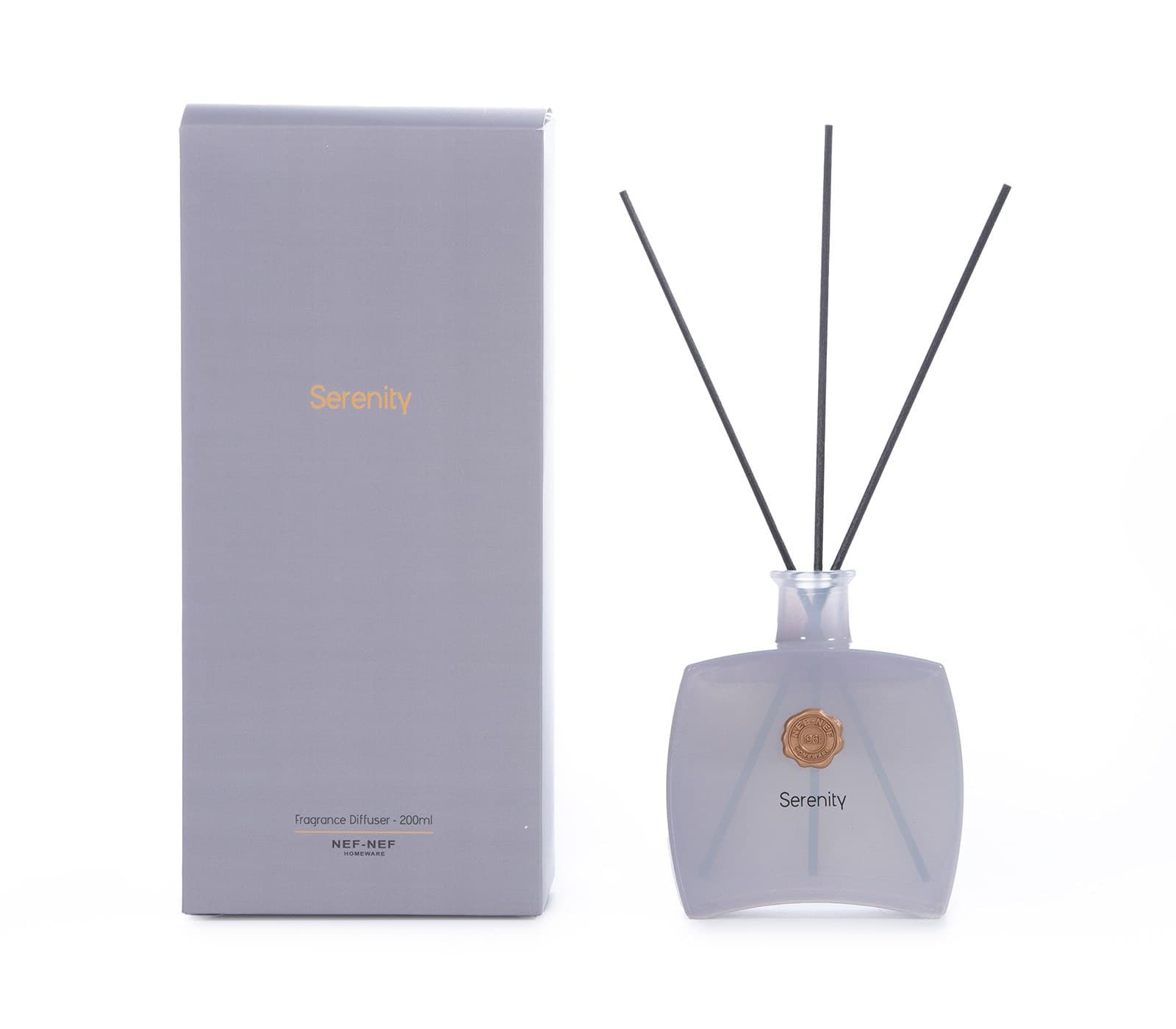 Αρωματικό Χώρου Με Στικς Nef-Nef Serenity Grey 200ml