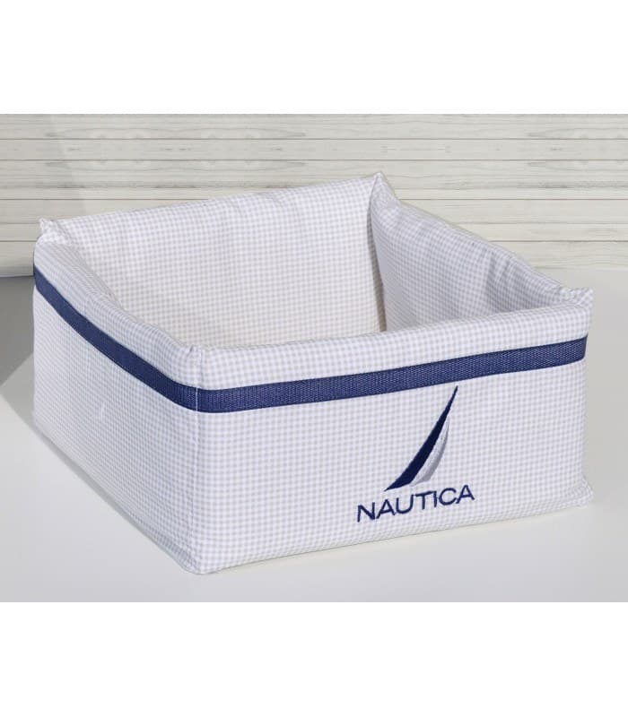 Nautica Des 924 Καλάθι Καλλυντικών Μπεζ Καρρώ 25X12