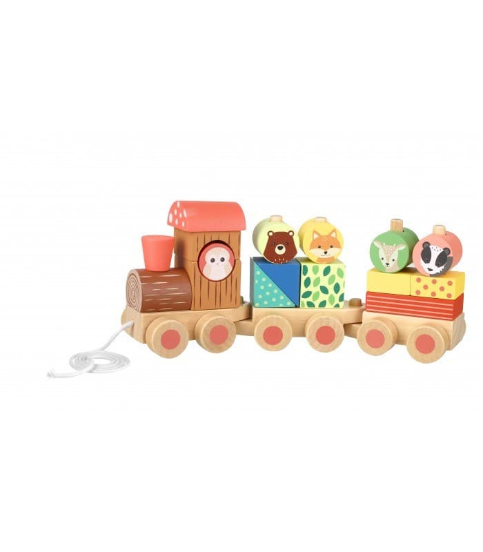 Ξύλινο Τρένο Woodland (Fsc®) Orange Tree Toys