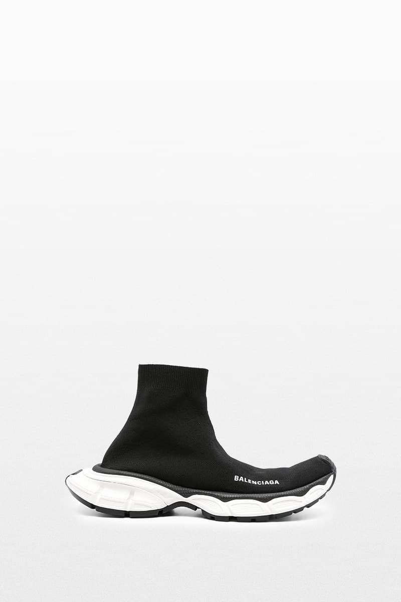 BALENCIAGA Ανδρικό Μαύρο 3XL Sock Knit Sneaker