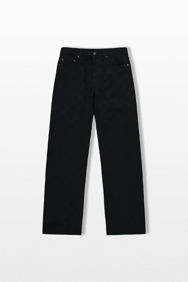 CASABLANCA Ανδρικό Μαύρο Denim Monogram Jeans