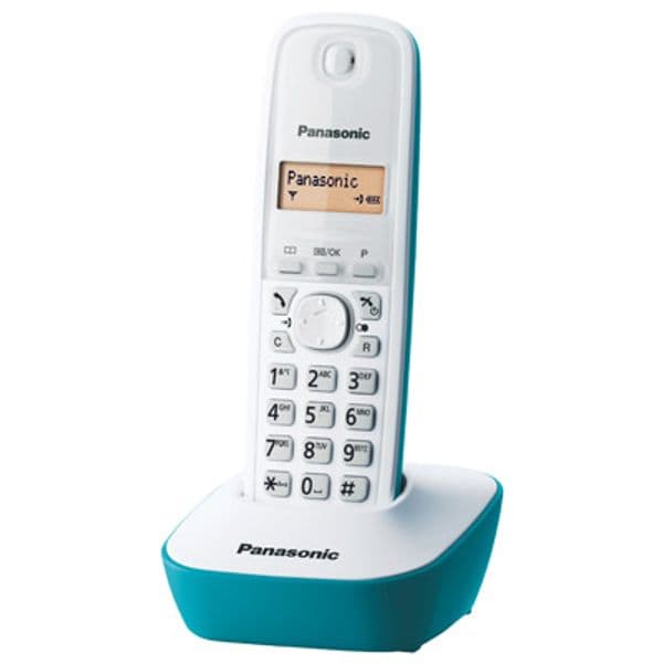Panasonic KX-TG1611GRC Blue Ασύρματο Τηλέφωνο