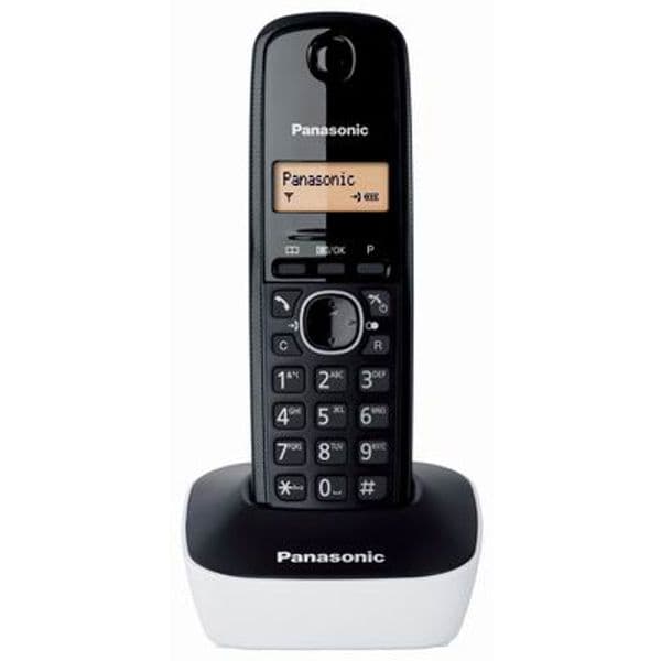 Panasonic KX-TG1611GR White Ασύρματο Τηλέφωνο