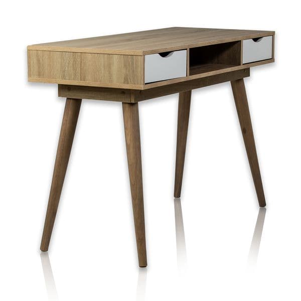 Woodwell Alida Light Oak 110X50 Γραφείο