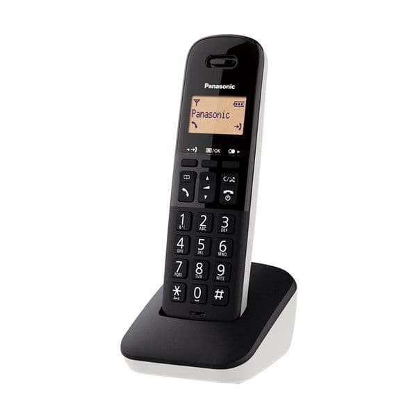 Panasonic KXTGB610GRW White Ασύρματο Τηλέφωνο