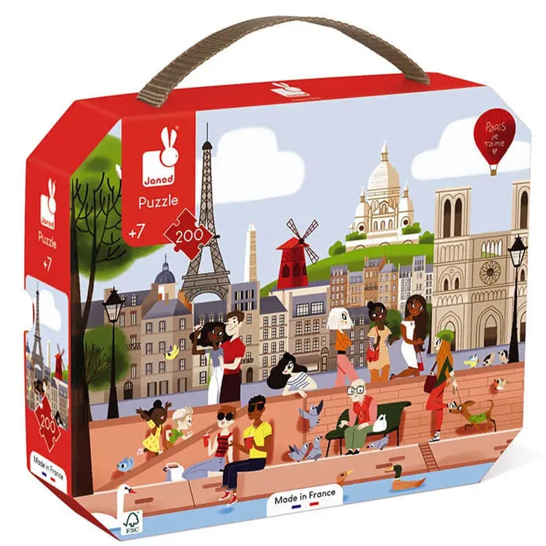 JANOD PUZZLE PARIS - 200 PCS J02612