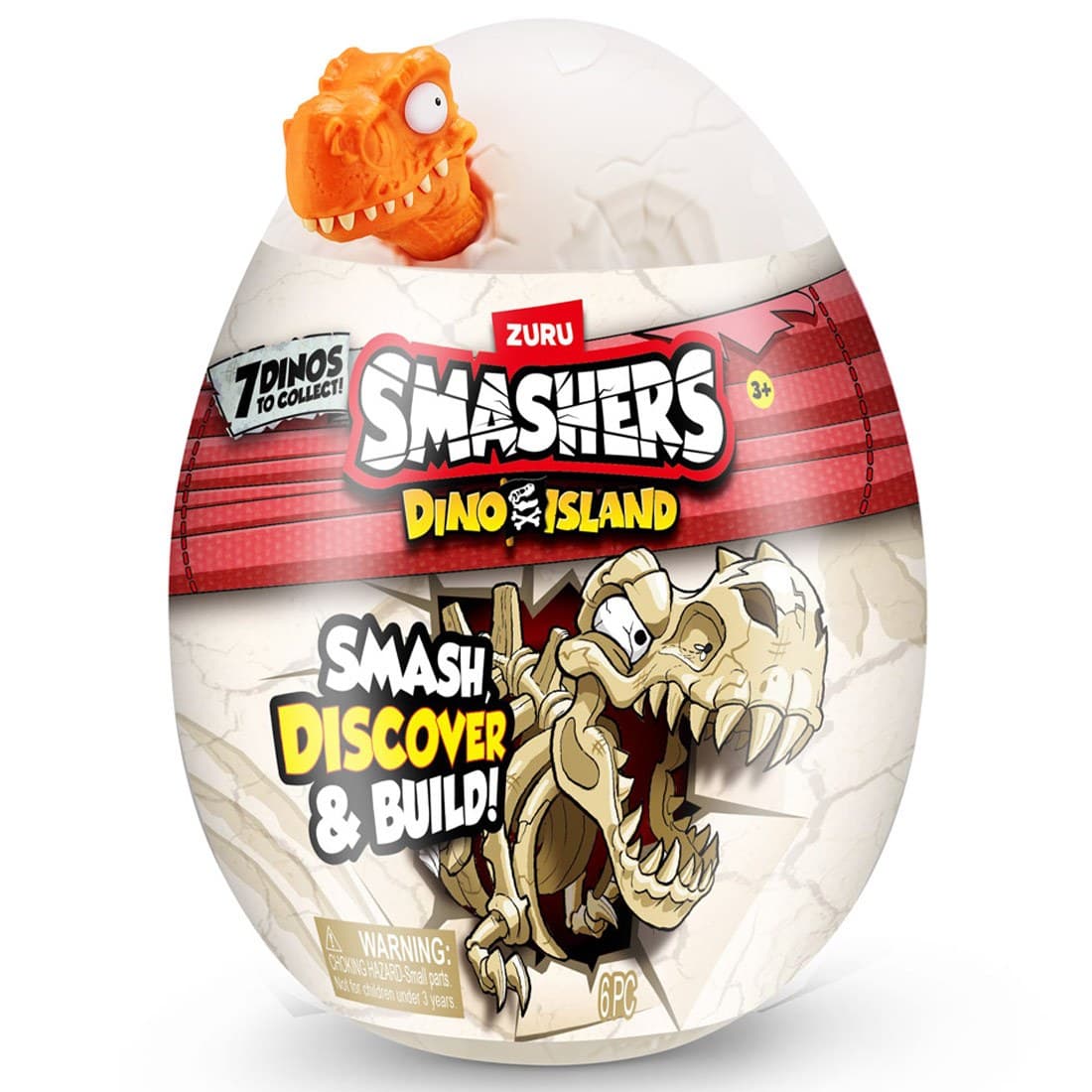 SMASHERS S5 DINO ISLAND ΝΑΝΟ ΑΥΓΟ ΔΕΙΝΟΣΑΥΡΟΥ