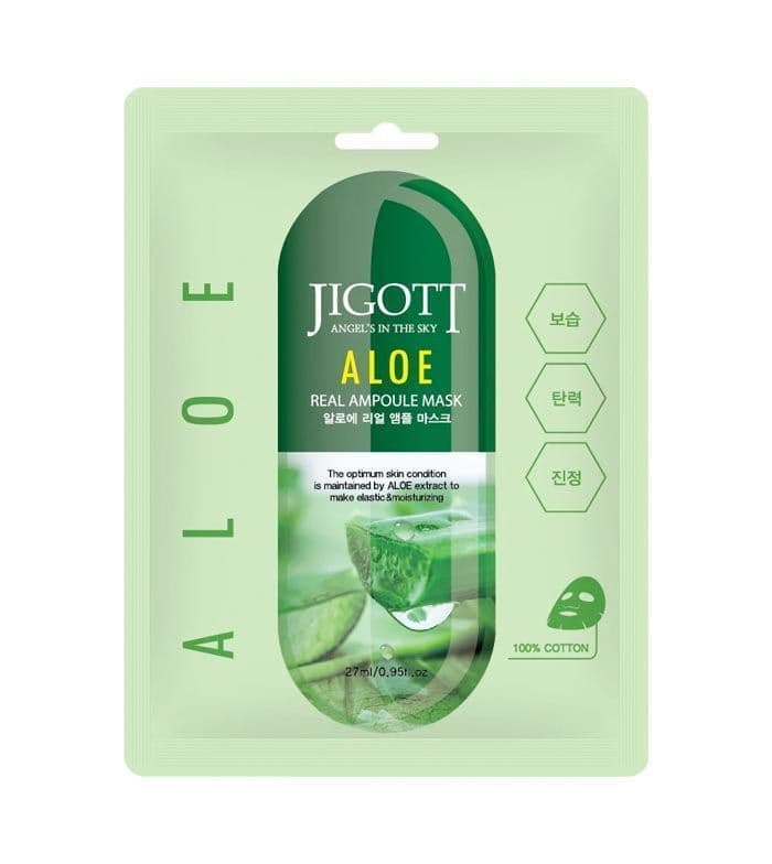 Jigott Aloe Real Ampoule Mask 27ml
