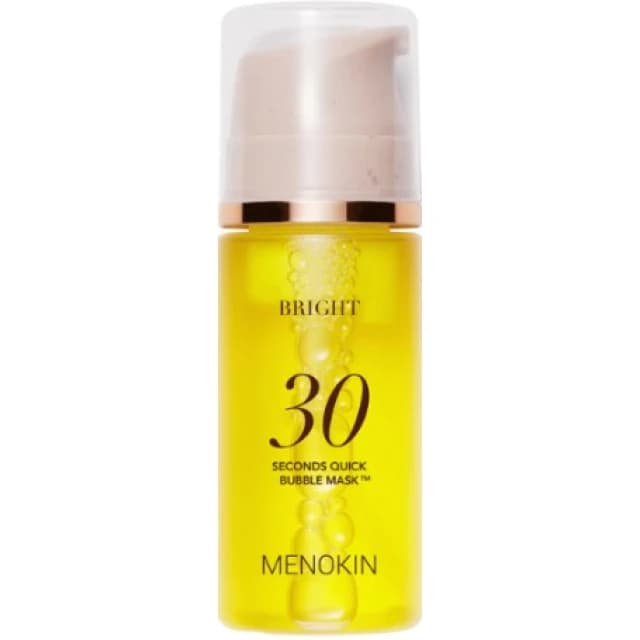 Menokin - 30 Seconds Quick Bubble Mask Bright - Μάσκα Φυσαλίδων 30 Δευτερόλεπτων για Λάμψη 95ml