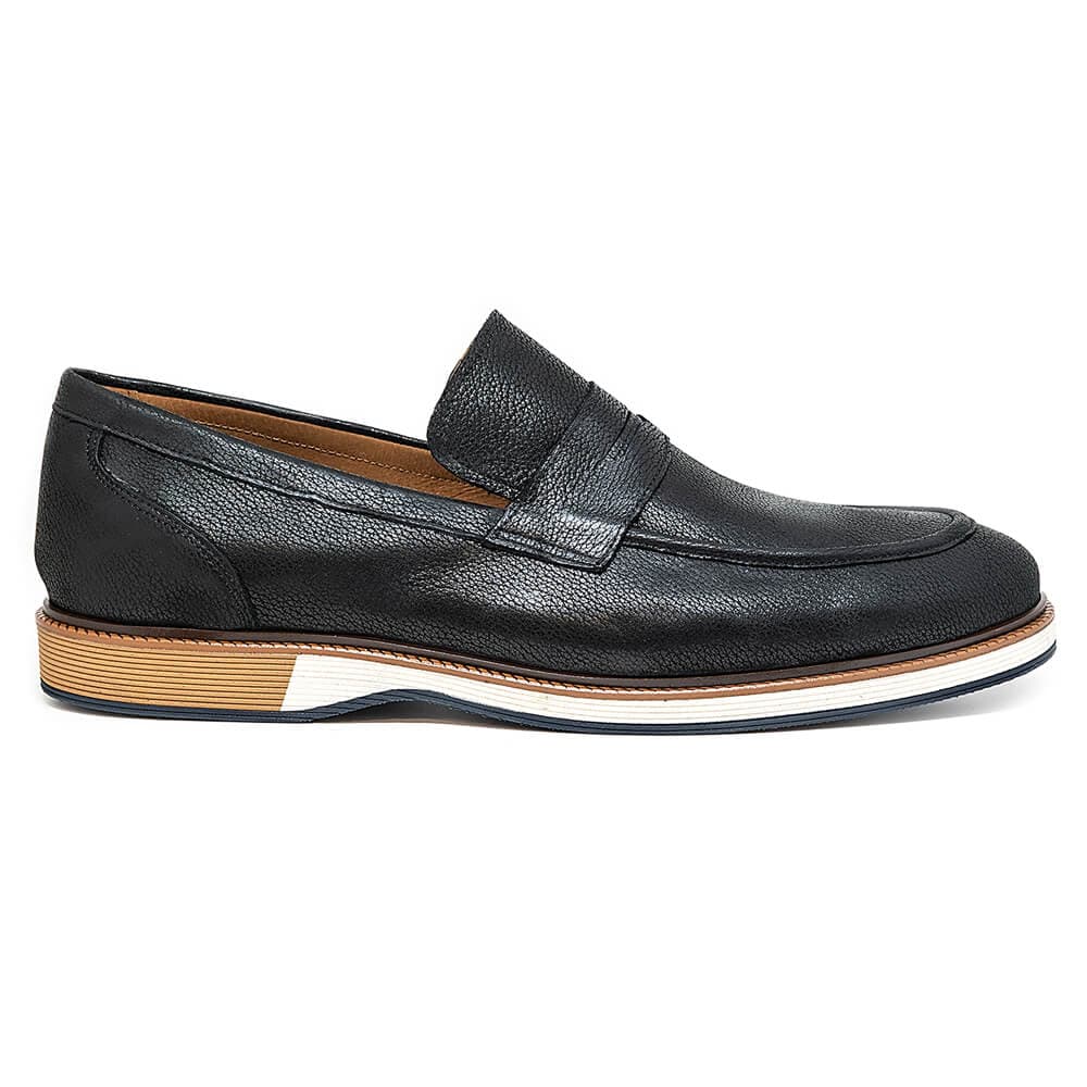 Bigshoes KL37301-01 Δερμάτινο Casual Μαύρο