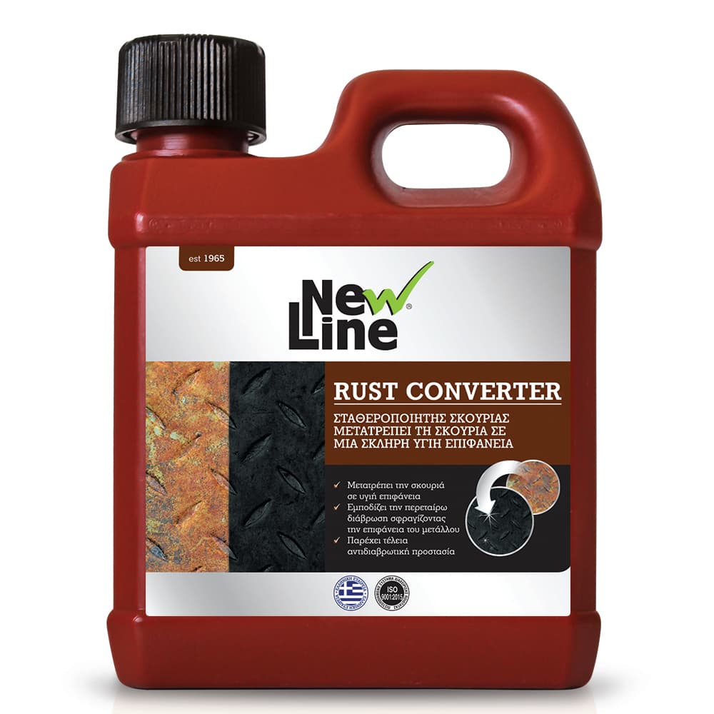 Σταθεροποιητής-Μετατροπέας Σκουριάς NEW LINE RUST CONVERTER 500ml