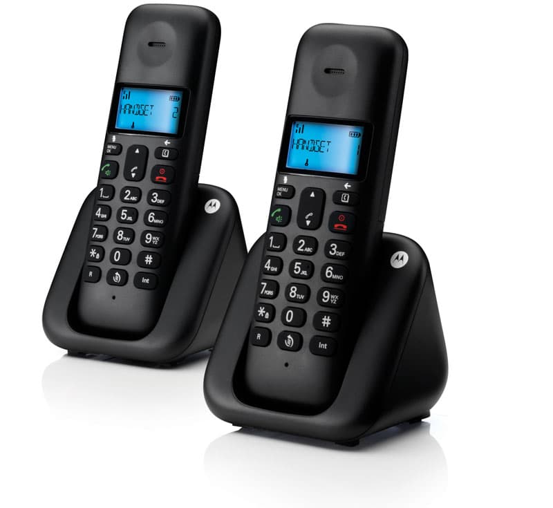 Motorola T302 Διπλο Ασύρματο Τηλεφωνο Με Ανοιχτη Ακροαση