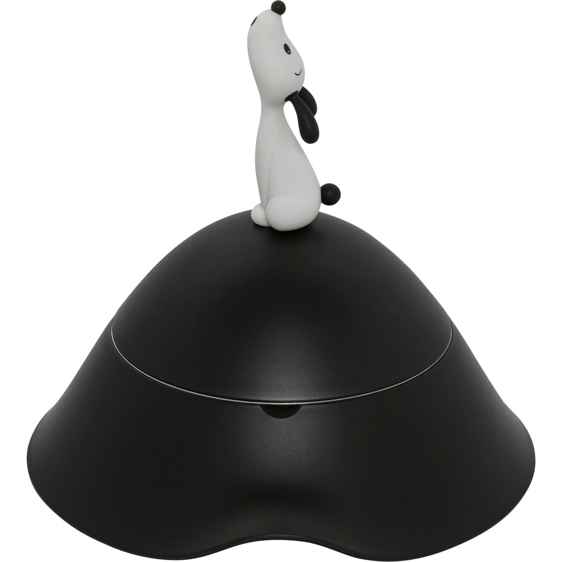 Alessi Dog Bowl Lula Black AMMI19 B