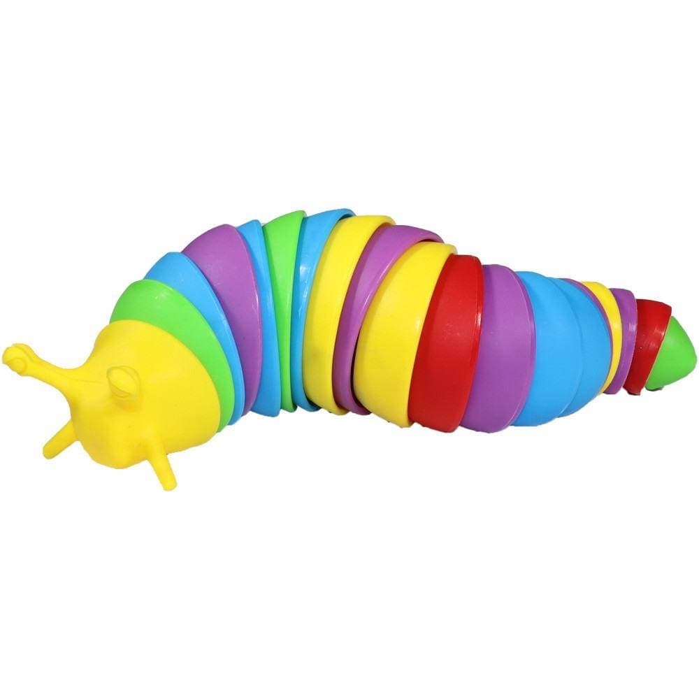 Slug Fidget Toy Rainbow 18cm