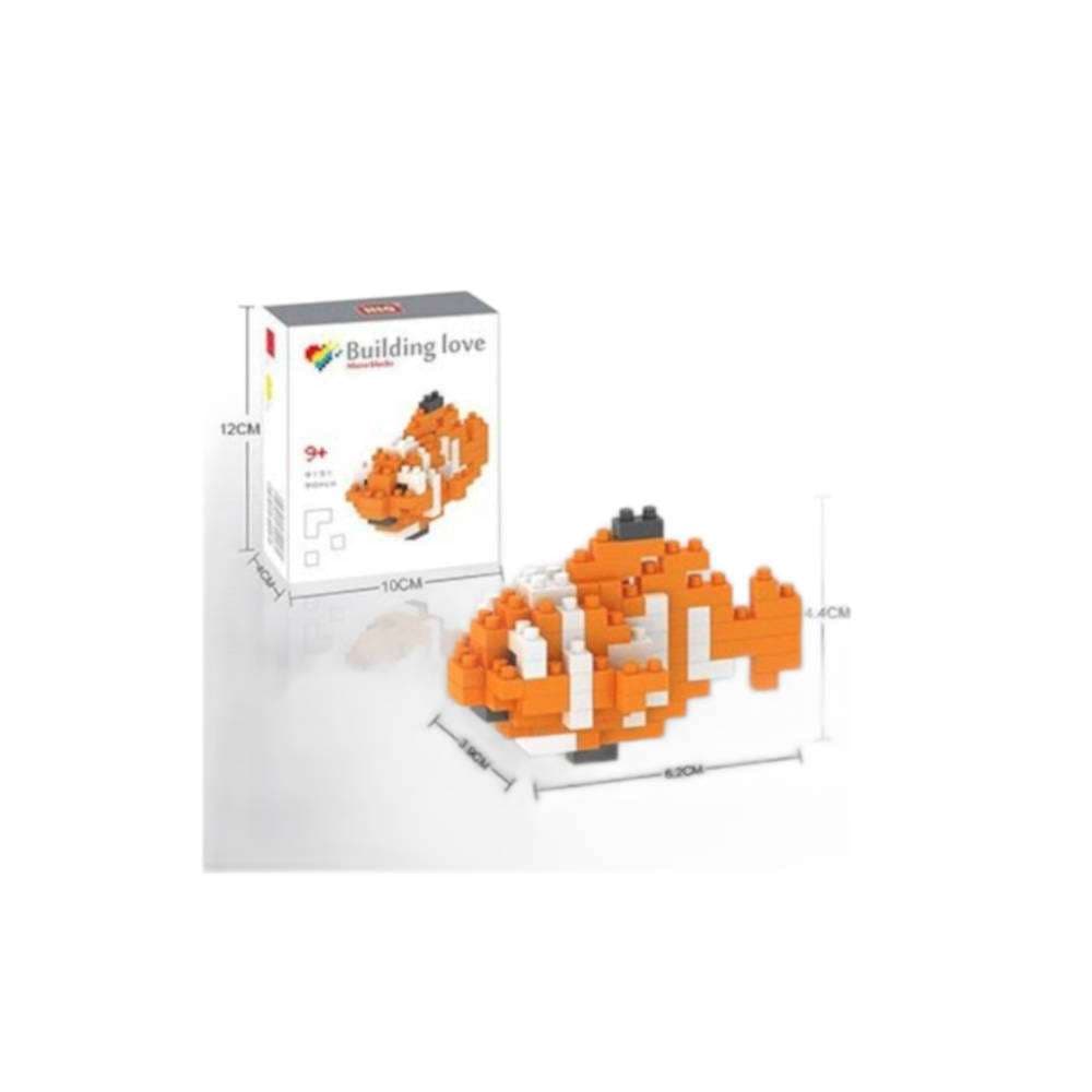 Τουβλάκια Micro Blocks Ψάρι Κλόουν HIQ9131