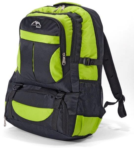 Σακίδιο Πλάτης Polyester 38x24x59εκ. benzi 5441 Black-Laxani (Ύφασμα: Polyester, Χρώμα: Μαύρο) - benzi -