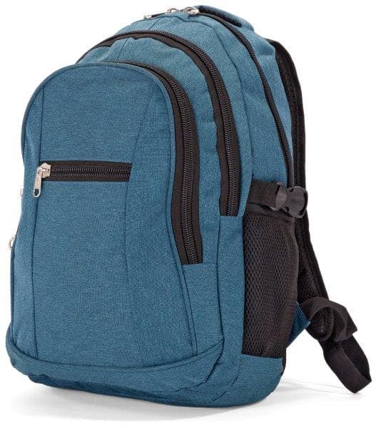 Σακίδιο Πλάτης Polyester 27x23x43εκ. benzi 5532 Petrol (Ύφασμα: Polyester, Χρώμα: Πετρόλ ) - benzi - BZ5532-petrol