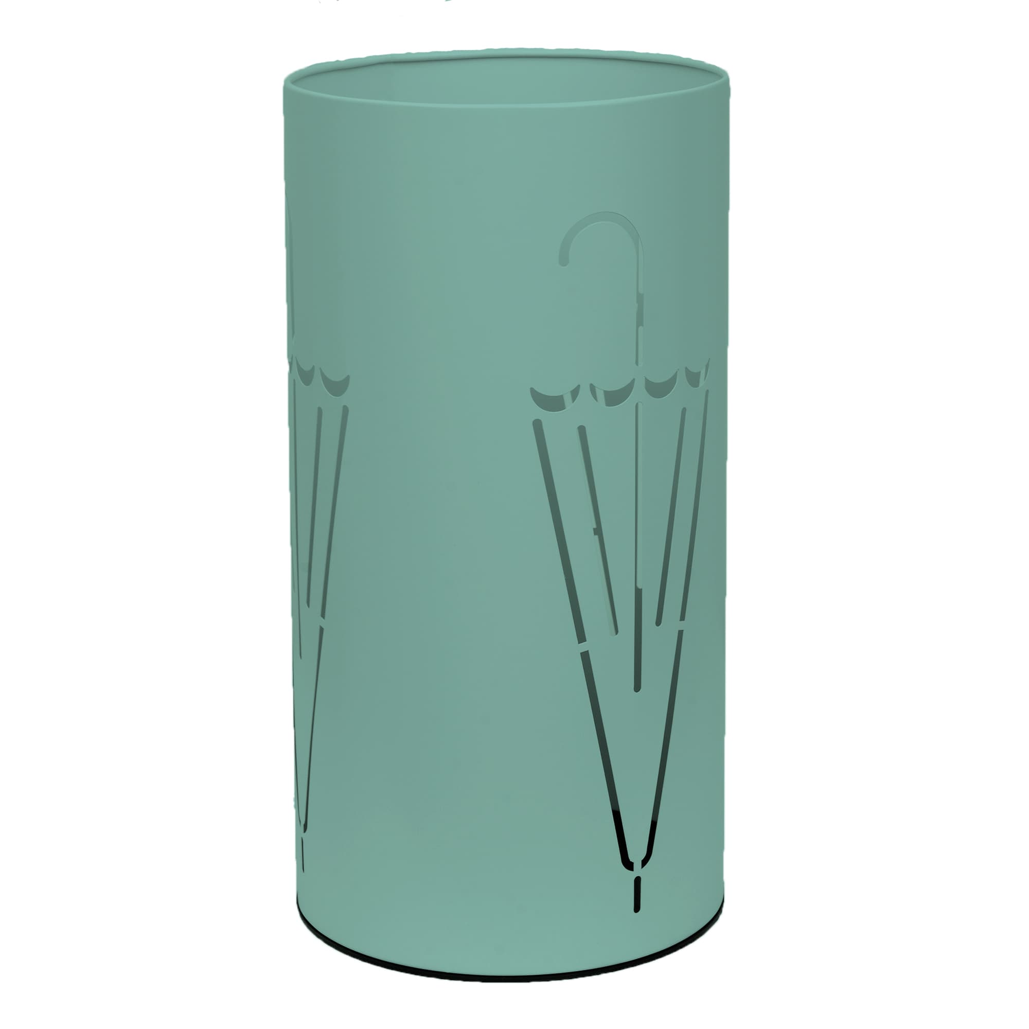 Ομπρελοθήκη Matt Turquoise Pam & Co Φ22x50εκ. 23-913 (Χρώμα: Τυρκουάζ, Υλικό: Χάλυβας ) - Pam & Co - 23-913