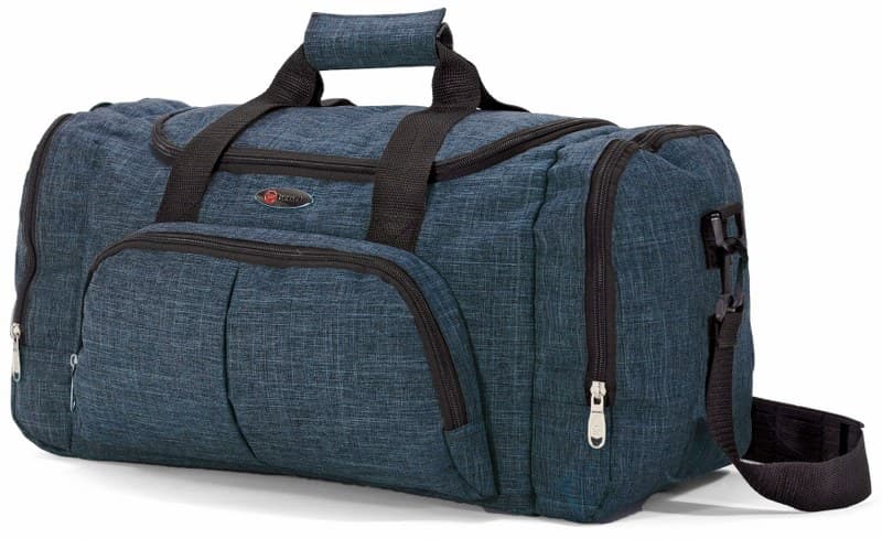 Σακ Βουαγιάζ Polyester 50x22x24εκ. benzi 5515 Blue (Ύφασμα: Polyester, Χρώμα: Μπλε) - benzi - BZ-5515-blue