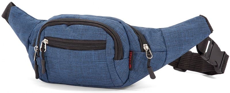 Τσαντάκι Μέσης Polyester 40x9x15εκ. benzi 5297 Blue (Ύφασμα: Polyester, Χρώμα: Μπλε) - benzi - BZ-5297-blue