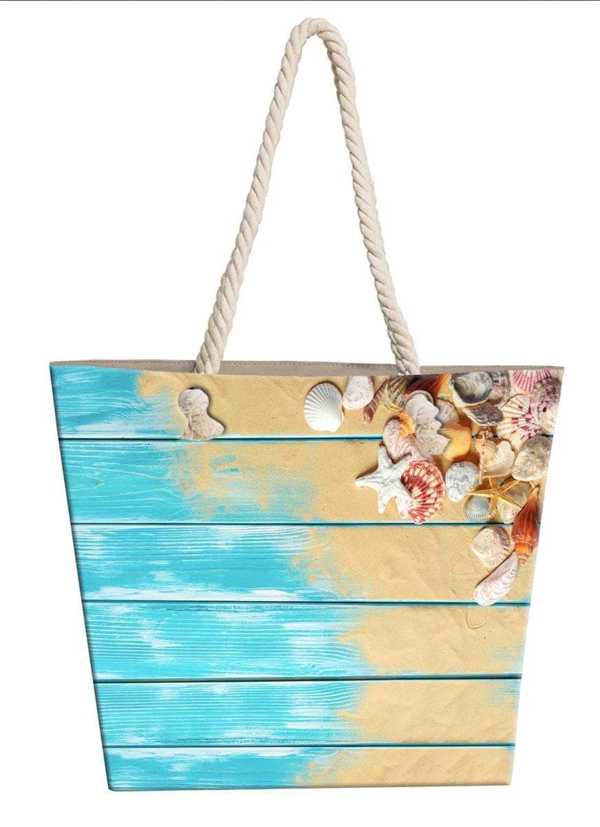 Τσάντα Θαλάσσης Polyester 40x45εκ. Beach 17 DimCol (Ύφασμα: Polyester) - DimCol - 33464307003