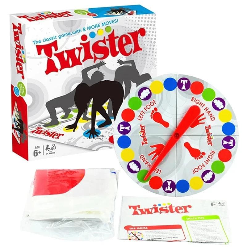Μη Τοξικό Οικογενειακό Παιχνίδι Πάρτι Twister Παιχνίδια Εσωτερικού Εξωτερικού Χώρου