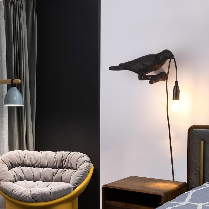 Επιτραπέζιο φωτιστικό Led Lucky Bird Σαλόνι Υπνοδωμάτιο Κρεβατοκάμαρα Φωτιστικό Raven