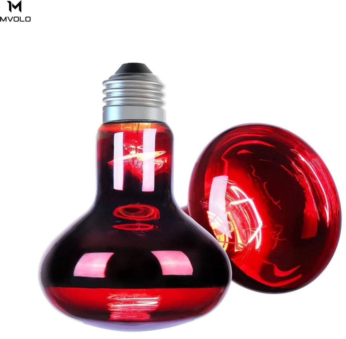 Mvolo® 300W Υπέρυθρη Λάμπα – Λάμπα Θερμότητας Θεραπείας Κόκκινου Φωτός για