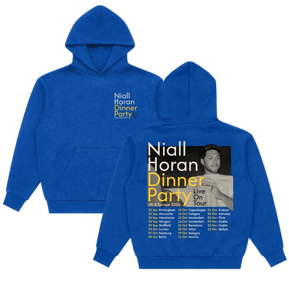 Niall Horan Πάρτι Δείπνου Ηνωμένο Βασίλειο & Ευρώπη 2026 Ζωντανά στην Περιοδεία Φούτερ