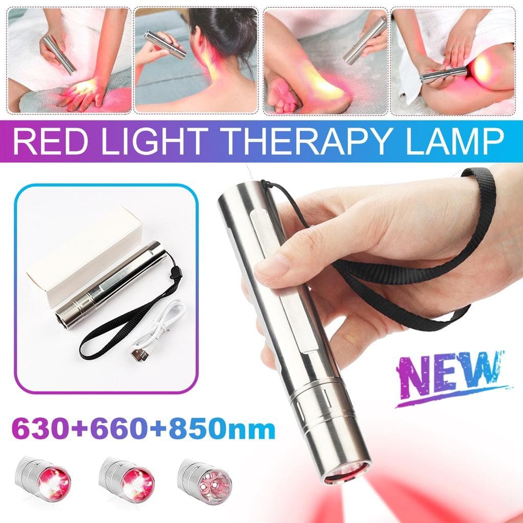 USB Chargr Λάμπα Θεραπείας Κόκκινου Φωτός LED Στυλό θεραπείας με υπέρυθρο φως 850nm