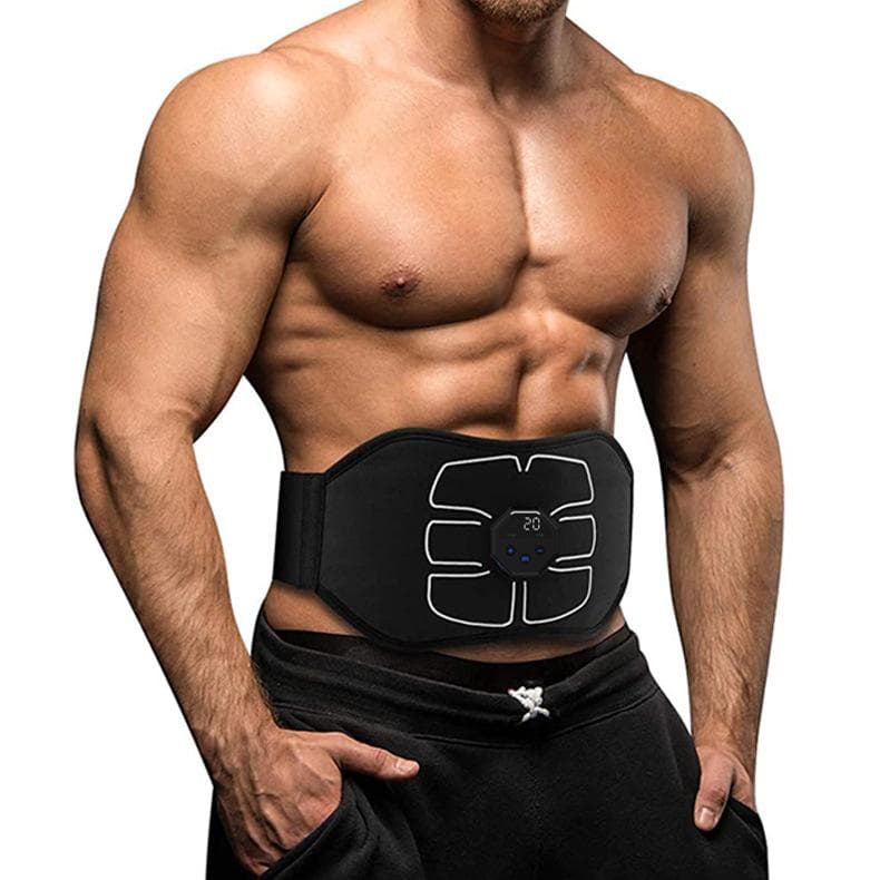 Ζώνη αδυνατίσματος EMS Muscle Stimulation Belt Vibration ABS Stimulator Abdominal Trainer γυμναστική Ζώνες