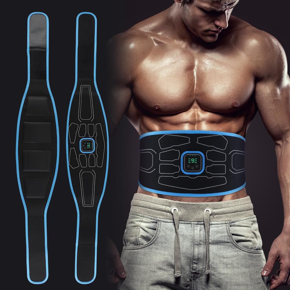 Smart EMS Abdominal Trainer Muscle Stimulator Toner Fitness Δόνηση ζώνη μέσης σώματος Ζώνη αδυνατίσματος