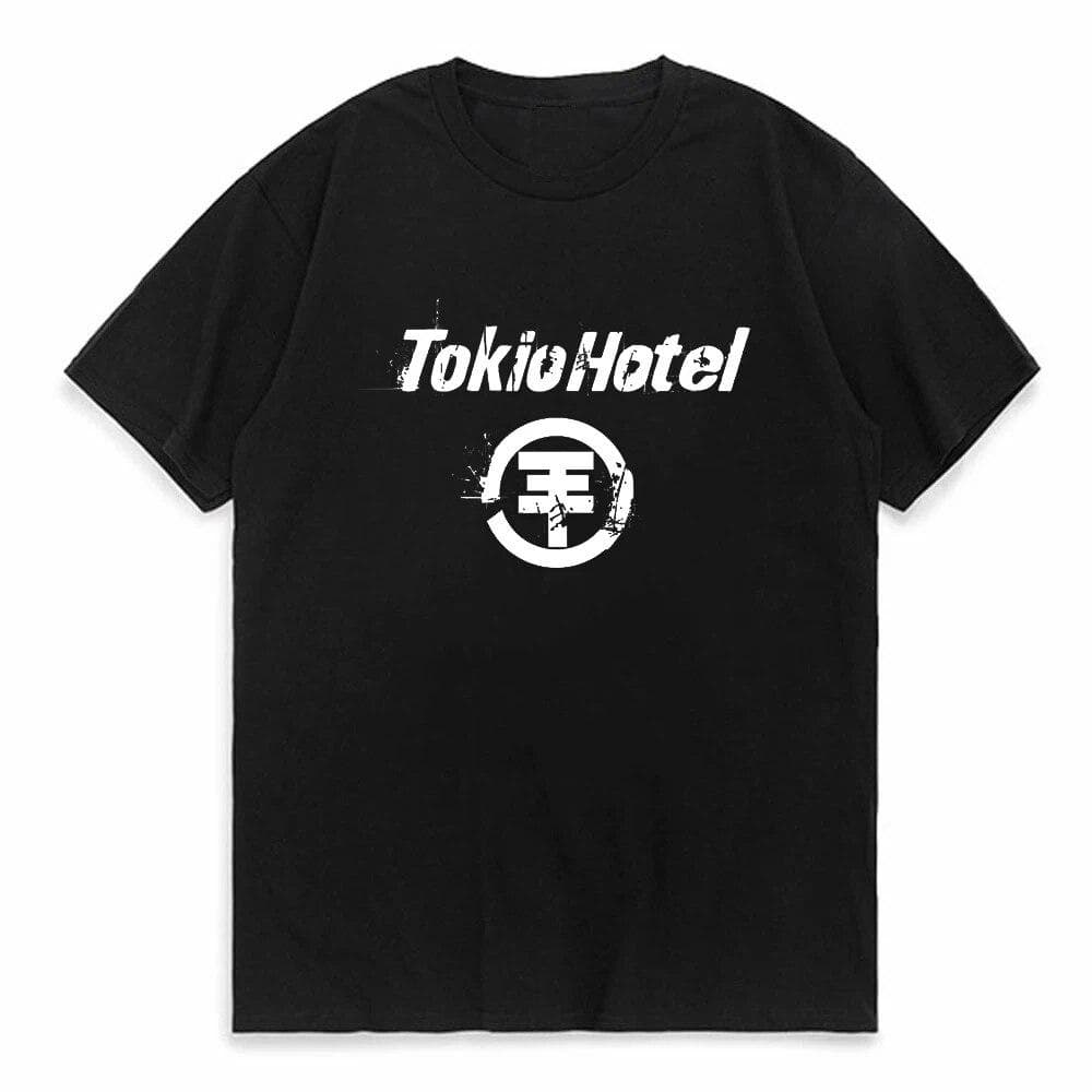 Tokio Hotel T-Shirts Rock Band Graphic Print Streetwear Unisex Γυναικεία μόδα Υπερμεγέθη κοντομάνικο
