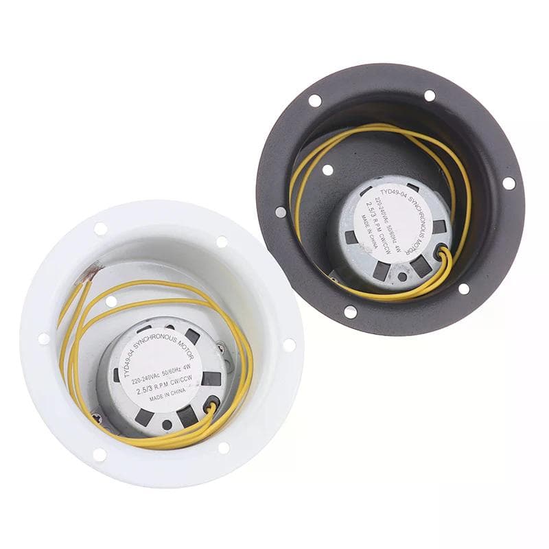 AC110V AC240V Γυάλινη Μπάλα Περιστρεφόμενος Κινητήρας Disco Περιστρεφόμενος 2.5RPM Ταχύτητα