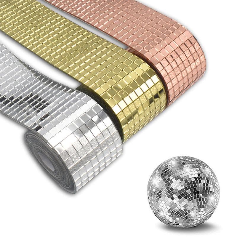 Disco Ball Diy Glass Αυτοκόλλητα Καθρέφτη Αυτοκόλλητα Αυτοκόλλητα Διακόσμηση τοίχου