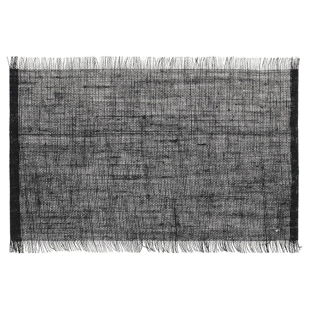 Σουπλά Λινάτσα Black 45x30cm Secret De Gourmet