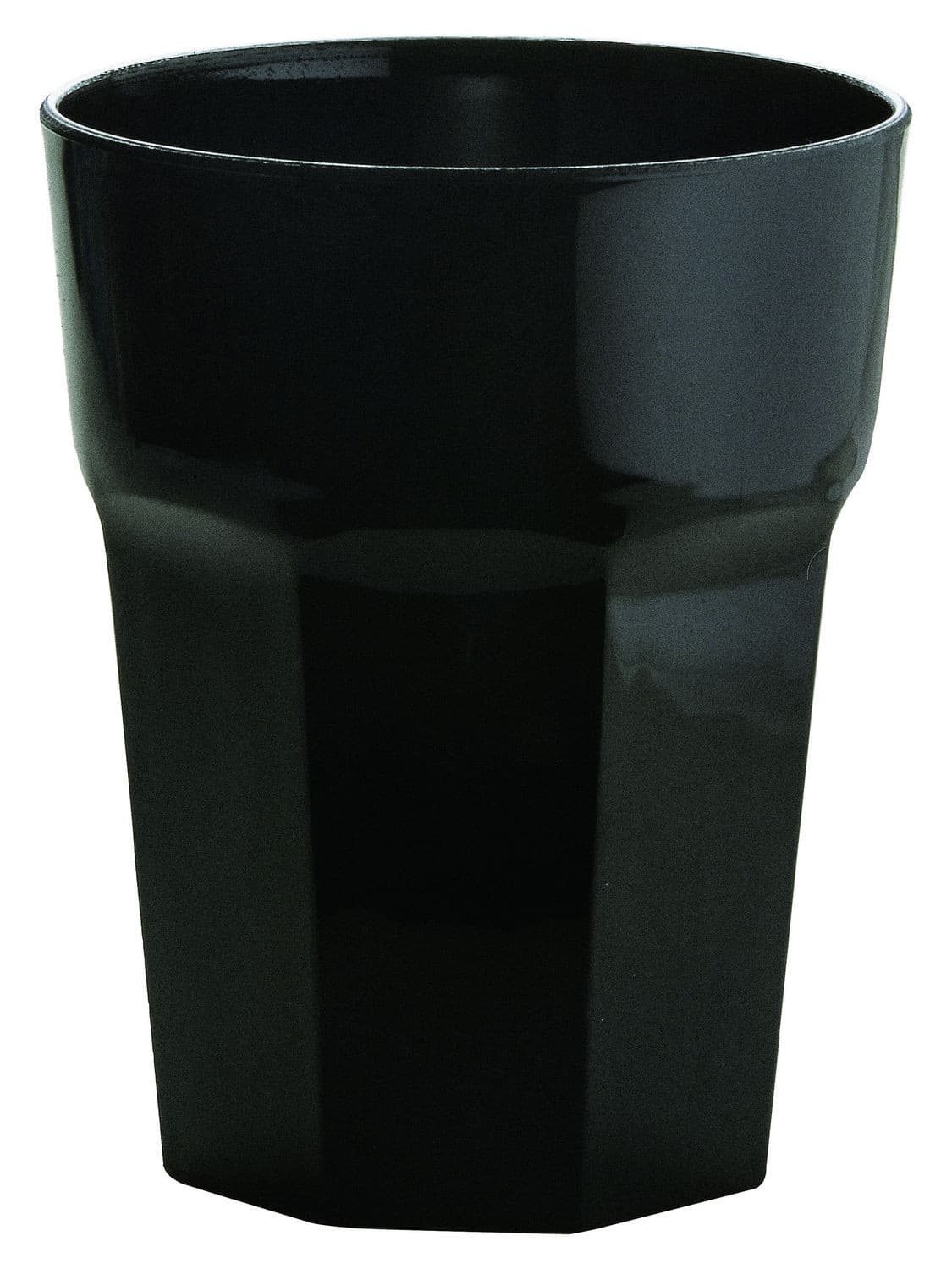 Ποτήρι Πλαστικό Νερού-Αναψυκτικού Polypropylene Black 320ml