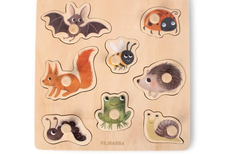 Filibabba Wooden Puzzle – Forest Friends