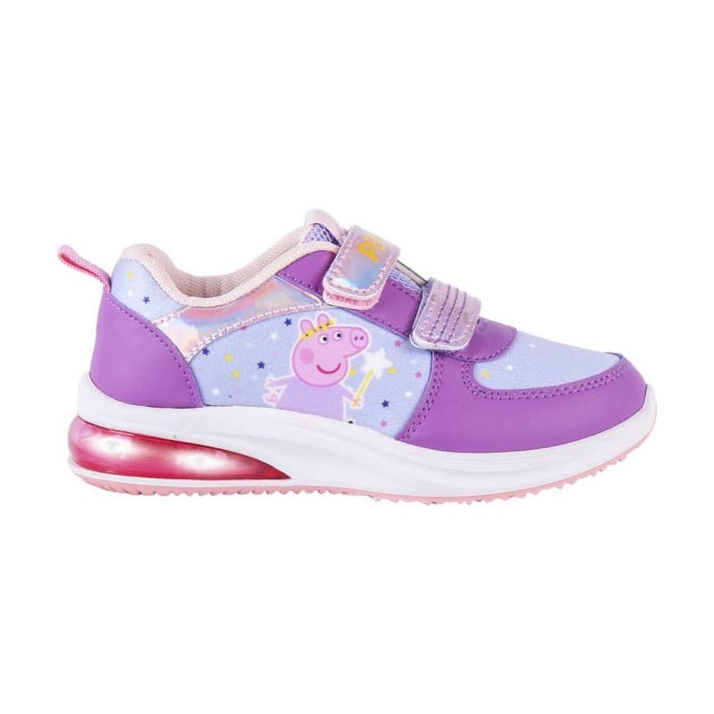 Αθλητικα παπουτσια με LED Peppa Pig Λιλά