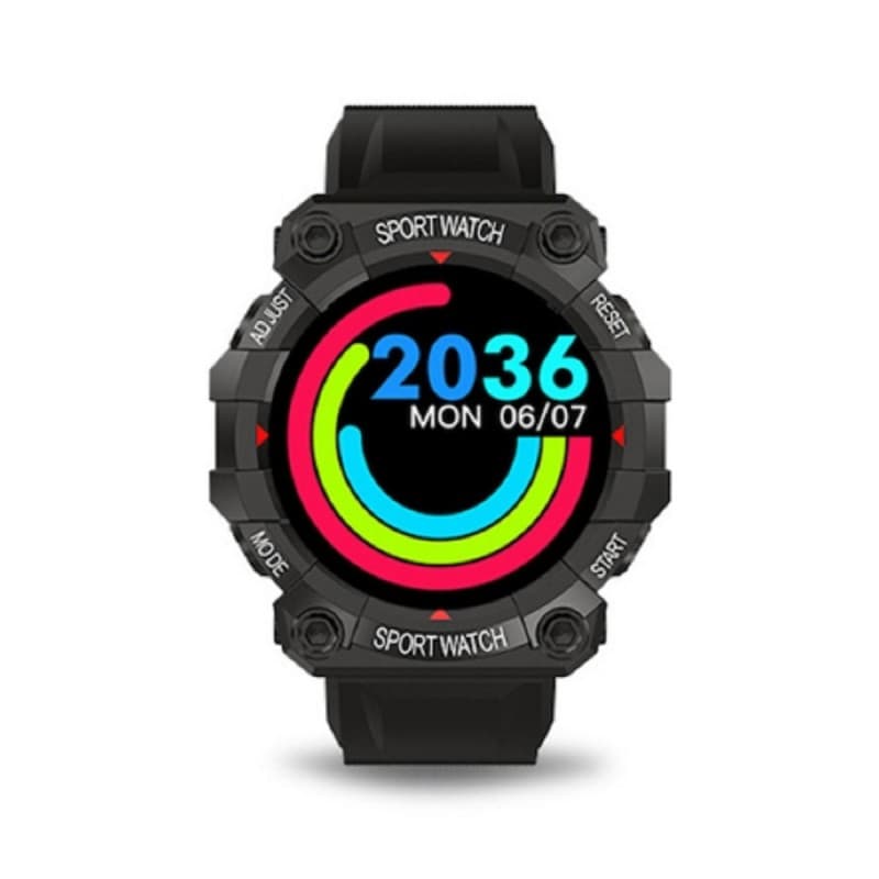 Smartwatch με Παλμογράφο και Απάντηση Κλήσεων - Μηνυμάτων FD68 Μαύρο