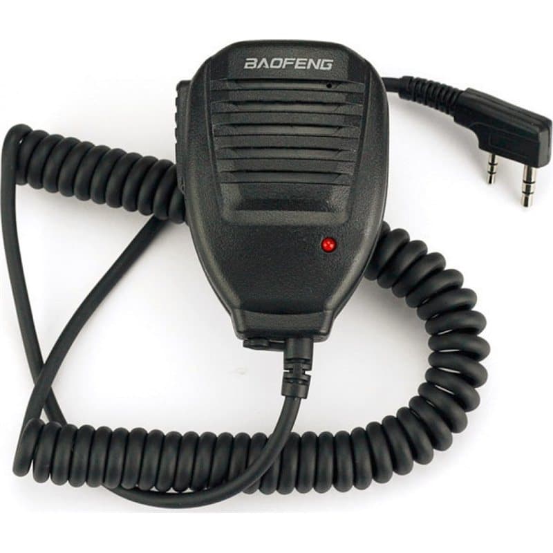 Baofeng Μικρομεγάφωνο Ασύρματου Πομποδέκτη UHF/VHF Συμβατό με UV-5R
