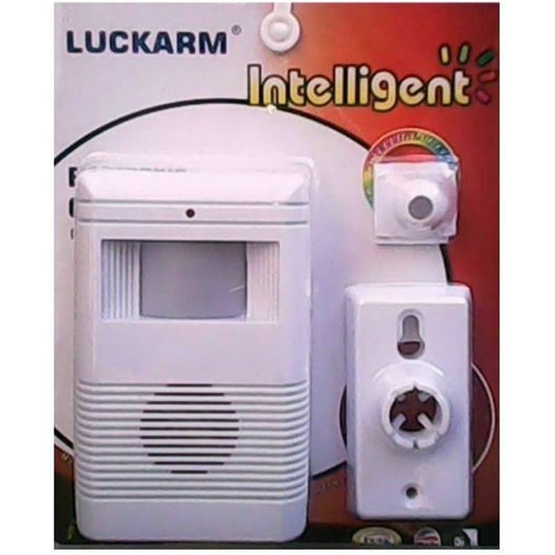 Luckarm Doorbell Αισθητήρας Κίνησης Με Ήχο Προειδοποίησης σε Λευκό Χρώμα