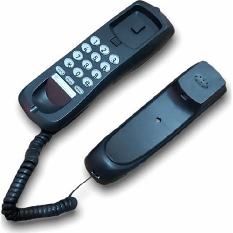 OHO-628 Ενσύρματο Τηλέφωνο Γόνδολα Μαύρο
