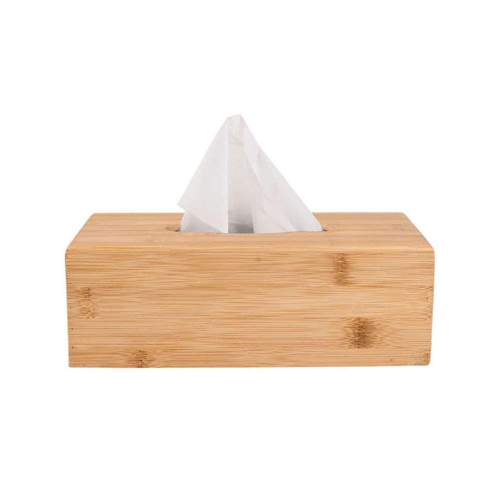 Θήκη Για Χαρτομάντηλα Essentials 02-13134 24x14x8,5cm Natural Estia