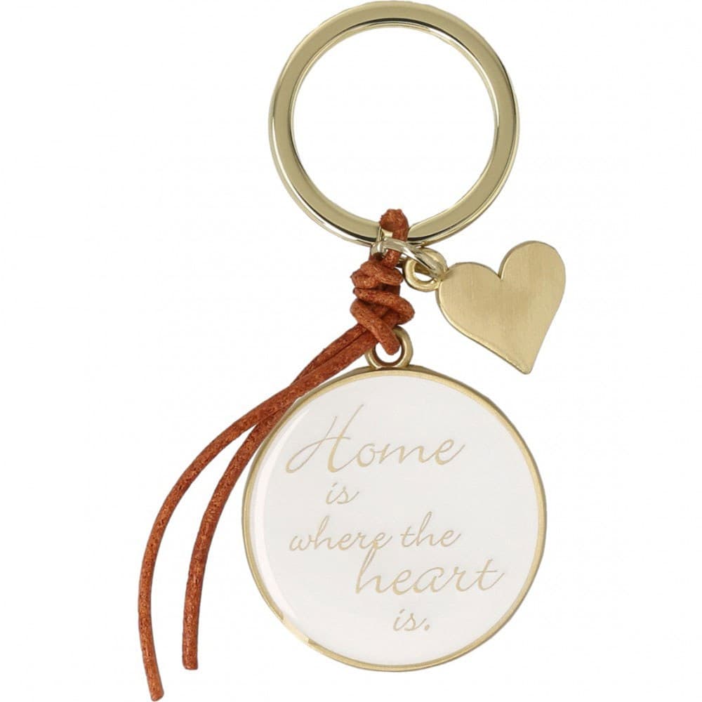 Μπρελόκ Home Is RD0018559 Φ4x9cm Gold-White Raeder
