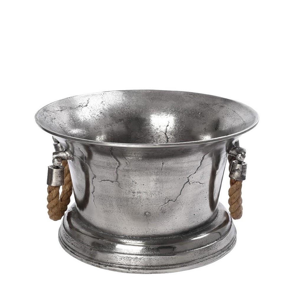 Σαμπανιέρα FLA319 Με Λαβές 30x30x19cm Silver Espiel